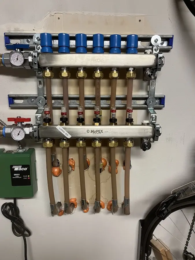 Plumber performing Sink Repair at a residential property in Lake Station